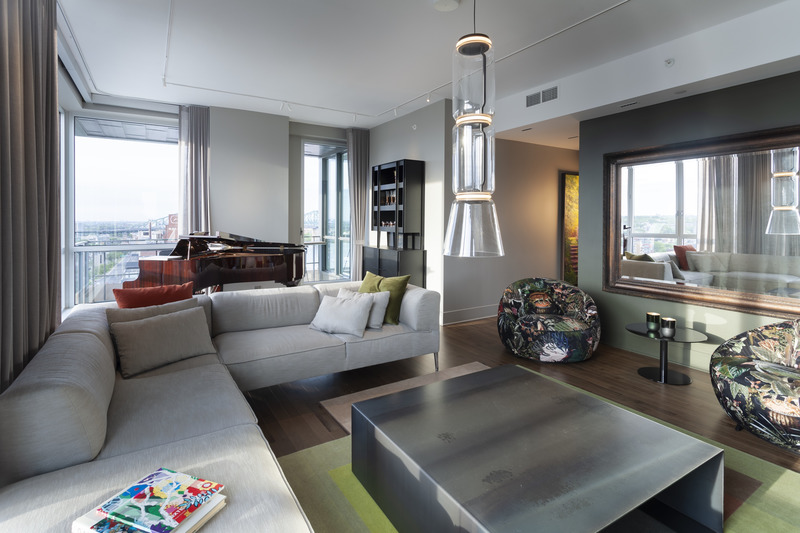 Press kit | 1152-17 - Press release | Home Sweet Home: LumiGroup’s VIP Showroom Infuses Unparalleled Authenticity Into Product Line - By LumiGroup and Imperatori Design - Residential Interior Design - VIP Showroom - Photo credit: Francois descoteaux