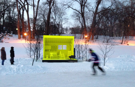 Press kit | 809-10 - Press release | Azure magazine announces the winners of it's 3rd annual AZ Awards - Azure Magazine - Competition - Architecture - Temp &amp; Demo<br><br>Hygge House<br>by Plain Projects, UrbanInk, PIKE Projects