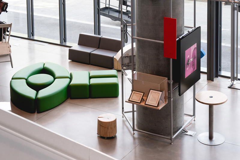 Press kit | 1299-12 - Press release | Design of the NFB's new reception area - Taktik design - Commercial Interior Design - Photo credit: Raphaël Thibodeau