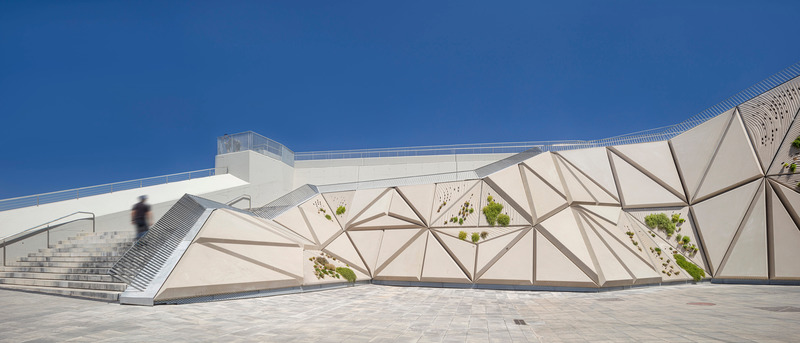 Dossier de presse | 5769-01 - Communiqué de presse | Escaleras y Mirador Vela: a Unique Viewing Platform Over the Mediterranean Sea - External Reference - Design urbain - Escaleras y Mirador Vela 10 - Crédit photo : Adrià Goula