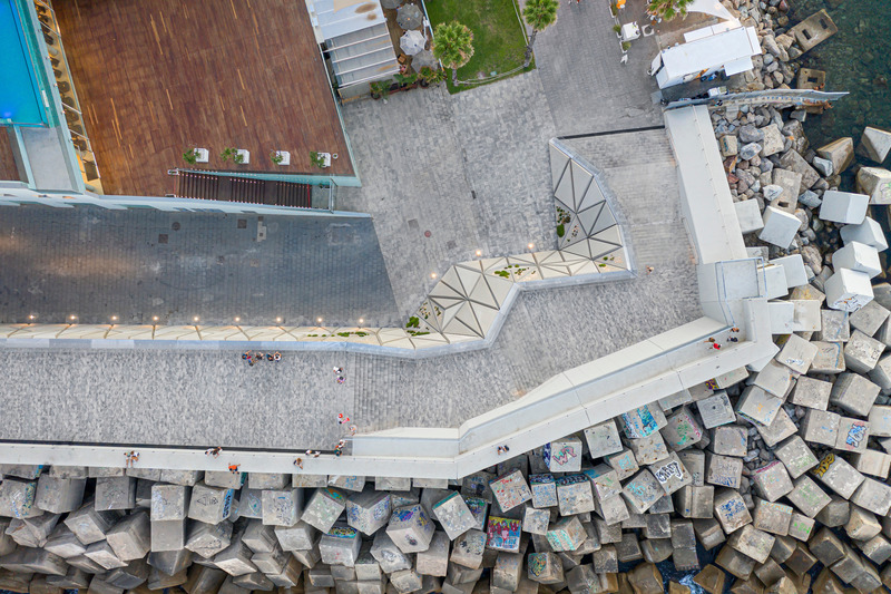 Dossier de presse | 5769-01 - Communiqué de presse | Escaleras y Mirador Vela: a Unique Viewing Platform Over the Mediterranean Sea - External Reference - Design urbain - Escaleras y Mirador Vela 21 - Crédit photo : Adrià Goula