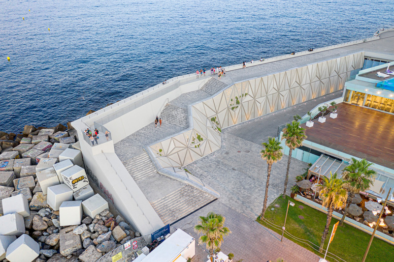 Dossier de presse | 5769-01 - Communiqué de presse | Escaleras y Mirador Vela: a Unique Viewing Platform Over the Mediterranean Sea - External Reference - Design urbain - Escaleras y Mirador Vela 23 - Crédit photo : Adrià Goula