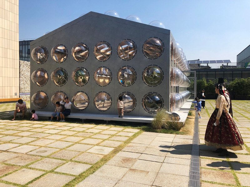 Press kit | 6681-01 - Press release | Perpetual Spring, the Climate Correcting Machine, Wins Architecture MasterPrize 2022 Best of Best in Exhibition, Public Space - Obra Architects - Event + Exhibition - Photo credit: Obra Architects