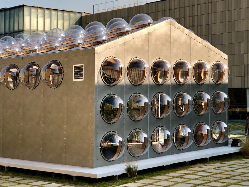 Press kit | 6681-01 - Press release | Perpetual Spring, the Climate Correcting Machine, Wins Architecture MasterPrize 2022 Best of Best in Exhibition, Public Space - Obra Architects - Event + Exhibition - Photo credit: Obra Architects