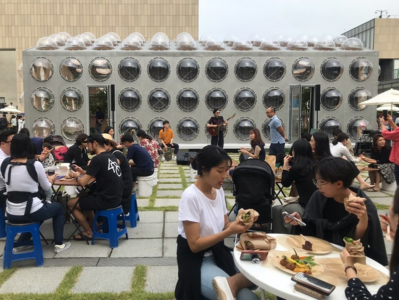 Press kit | 6681-01 - Press release | Perpetual Spring, the Climate Correcting Machine, Wins Architecture MasterPrize 2022 Best of Best in Exhibition, Public Space - Obra Architects - Event + Exhibition - Photo credit: Obra Architects