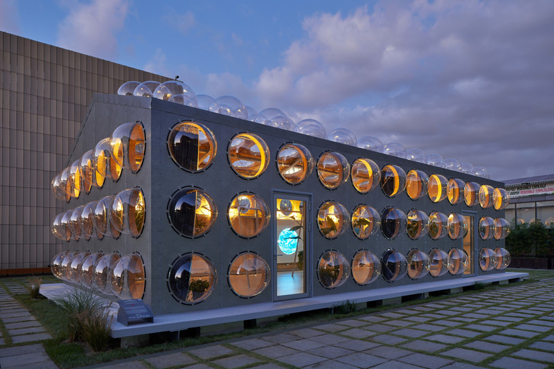 Press kit | 6681-01 - Press release | Perpetual Spring, the Climate Correcting Machine, Wins Architecture MasterPrize 2022 Best of Best in Exhibition, Public Space - Obra Architects - Event + Exhibition - Photo credit: Obra Architects