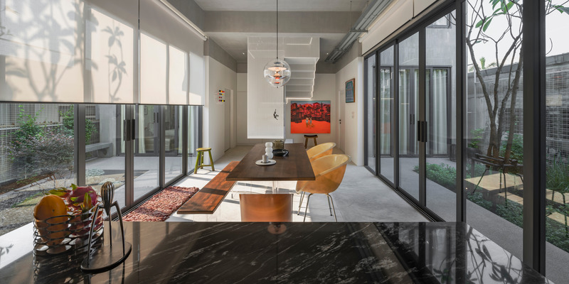 Press kit | 4626-02 - Press release | Reflection House - AUN Design Studio - Residential Interior Design - Photo credit: Wison Tungthunya &amp; W Workspace