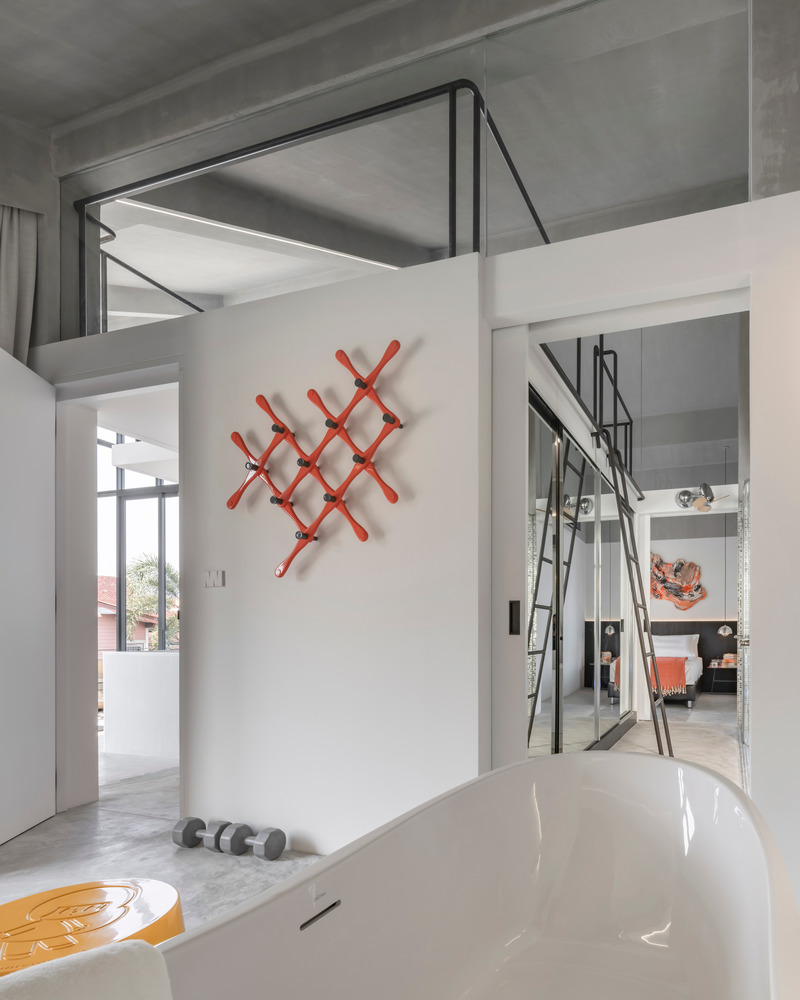 Press kit | 4626-02 - Press release | Reflection House - AUN Design Studio - Residential Interior Design - Photo credit: Wison Tungthunya &amp; W Workspace