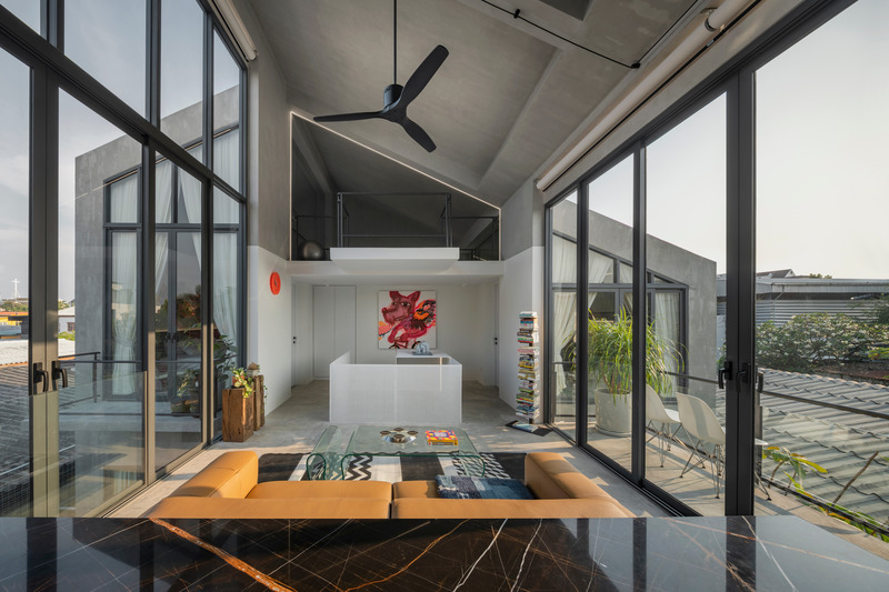 Press kit | 4626-02 - Press release | Reflection House - AUN Design Studio - Residential Interior Design - Photo credit: Wison Tungthunya &amp; W Workspace