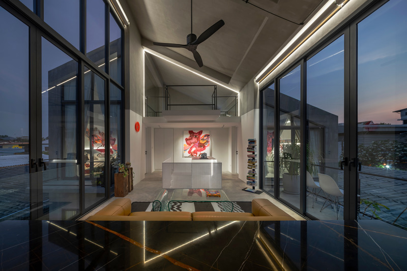 Press kit | 4626-02 - Press release | Reflection House - AUN Design Studio - Residential Interior Design - Photo credit: Wison Tungthunya &amp; W Workspace