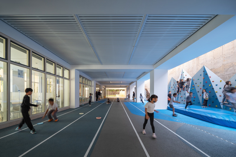 Dossier de presse | 2551-06 - Communiqué de presse | Avenues Shenzhen Primary School - Efficiency Lab for Architecture - Architecture institutionnelle - Crédit photo : ZC Architectural Photography Studio