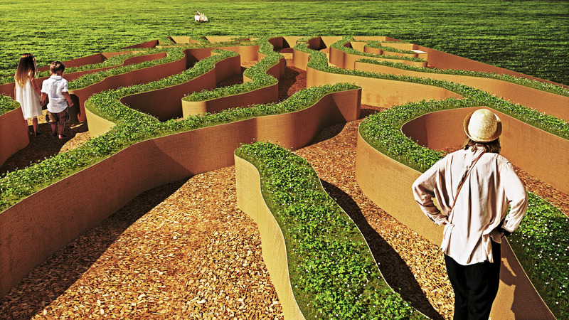 Press kit | 837-43 - Press release | The International Garden Festival Unveils Designers Selected for its 24th Edition on the Theme ROOTS - International Garden Festival | Reford Gardens - Competition - S'y retrouver - Photo credit: <p class="">Jinny Yu, Ki Jun Kim and Frédéric Pitre, Germany / Canada (Ontario + Quebec)</p>