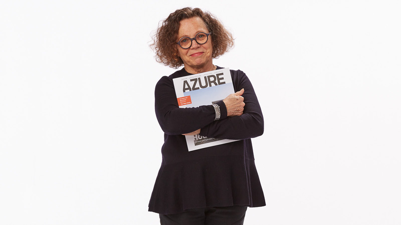 Dossier de presse | 809-40 - Communiqué de presse | Nelda Rodger, 1952-2023Azure’s co-founder and Editorial Director passed away on January 4 - AZURE Media - Évènement + Exposition - Crédit photo : Nelda Rodger, Azure’s co-founder and Editorial Director