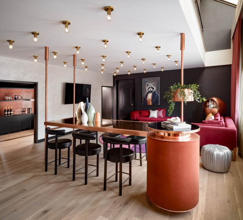 Press kit | 1303-16 - Press release | Sid Lee Architecture Pulls Back the Curtain on the Interior Design of Toronto’s New W Hotel - Sid Lee Architecture - Commercial Interior Design - Suite - Photo credit: Brandon Barré
