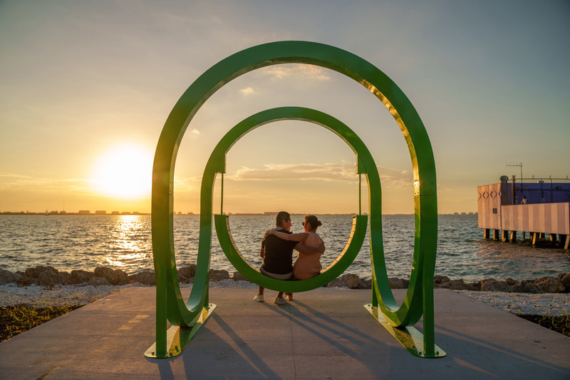Press kit | 5595-06 - Press release | A Series of Playable Art Installations Activate Revitalized Waterfront Park - The Urban Conga - Art - Photo credit: Christopher Brickman 