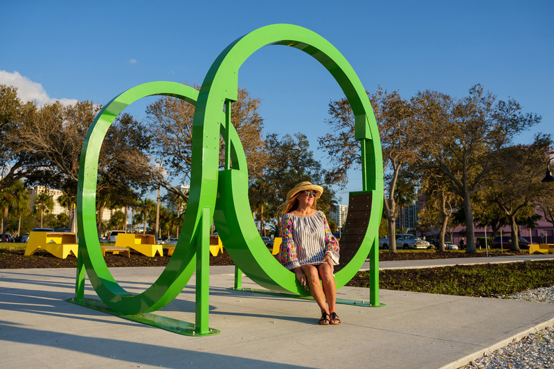 Press kit | 5595-06 - Press release | A Series of Playable Art Installations Activate Revitalized Waterfront Park - The Urban Conga - Art - Photo credit: Christopher Brickman 