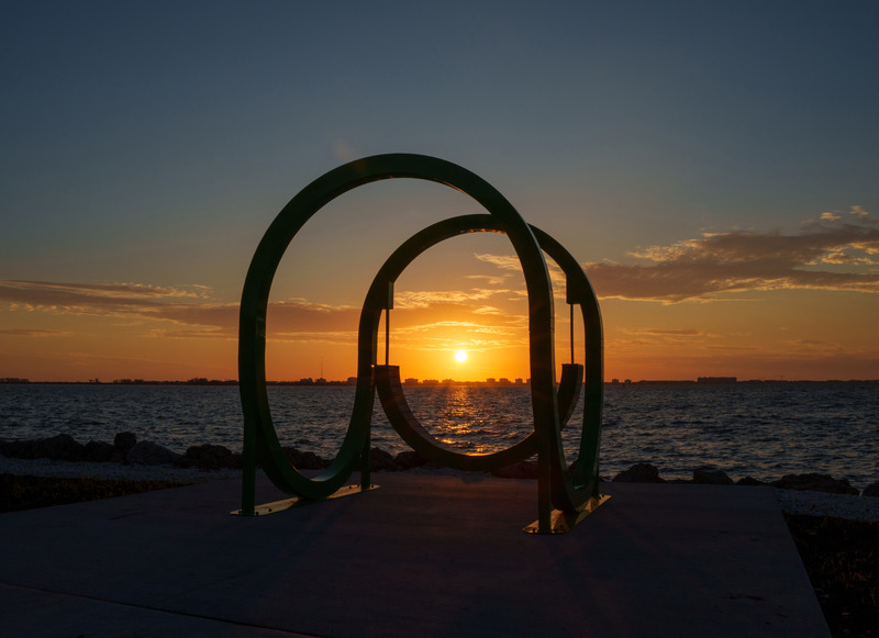 Press kit | 5595-06 - Press release | A Series of Playable Art Installations Activate Revitalized Waterfront Park - The Urban Conga - Art - Photo credit: Christopher Brickman 