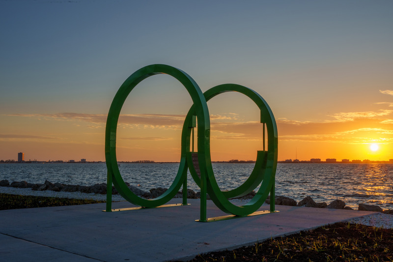 Press kit | 5595-06 - Press release | A Series of Playable Art Installations Activate Revitalized Waterfront Park - The Urban Conga - Art - Photo credit: Christopher Brickman 