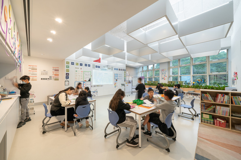 Dossier de presse | 2551-06 - Communiqué de presse | Avenues Shenzhen Primary School - Efficiency Lab for Architecture - Architecture institutionnelle - Crédit photo : ZC Architectural Photography Studio
