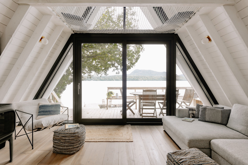 Dossier de presse | 5891-01 - Communiqué de presse | Chalet_A - Matière Première Architecture - Architecture résidentielle - Crédit photo : Ian Balmorel