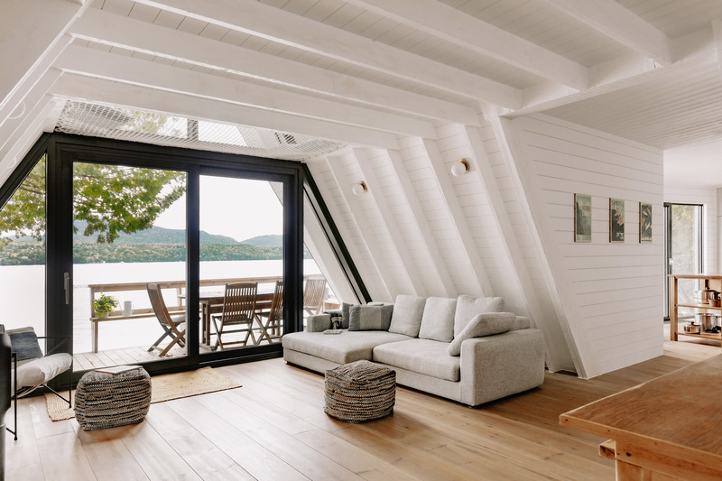 Dossier de presse | 5891-01 - Communiqué de presse | Chalet_A - Matière Première Architecture - Architecture résidentielle - Crédit photo : Ian Balmorel