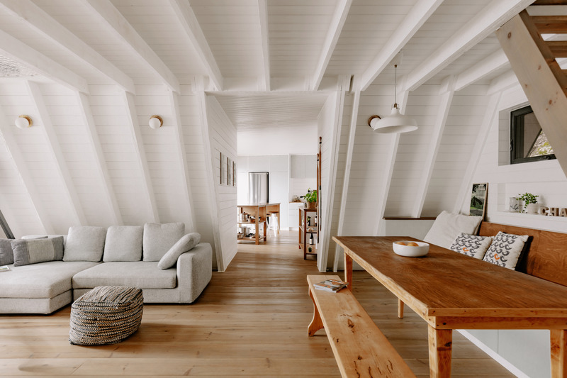 Dossier de presse | 5891-01 - Communiqué de presse | Chalet_A - Matière Première Architecture - Architecture résidentielle - Crédit photo : Ian Balmorel