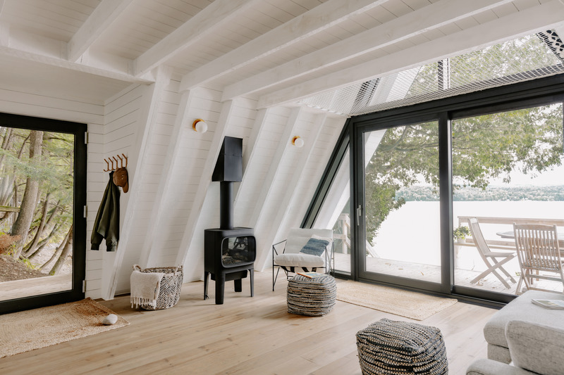 Dossier de presse | 5891-01 - Communiqué de presse | Chalet_A - Matière Première Architecture - Architecture résidentielle - Crédit photo : Ian Balmorel