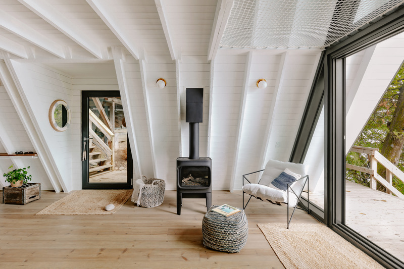 Dossier de presse | 5891-01 - Communiqué de presse | Chalet_A - Matière Première Architecture - Architecture résidentielle - Crédit photo : Ian Balmorel