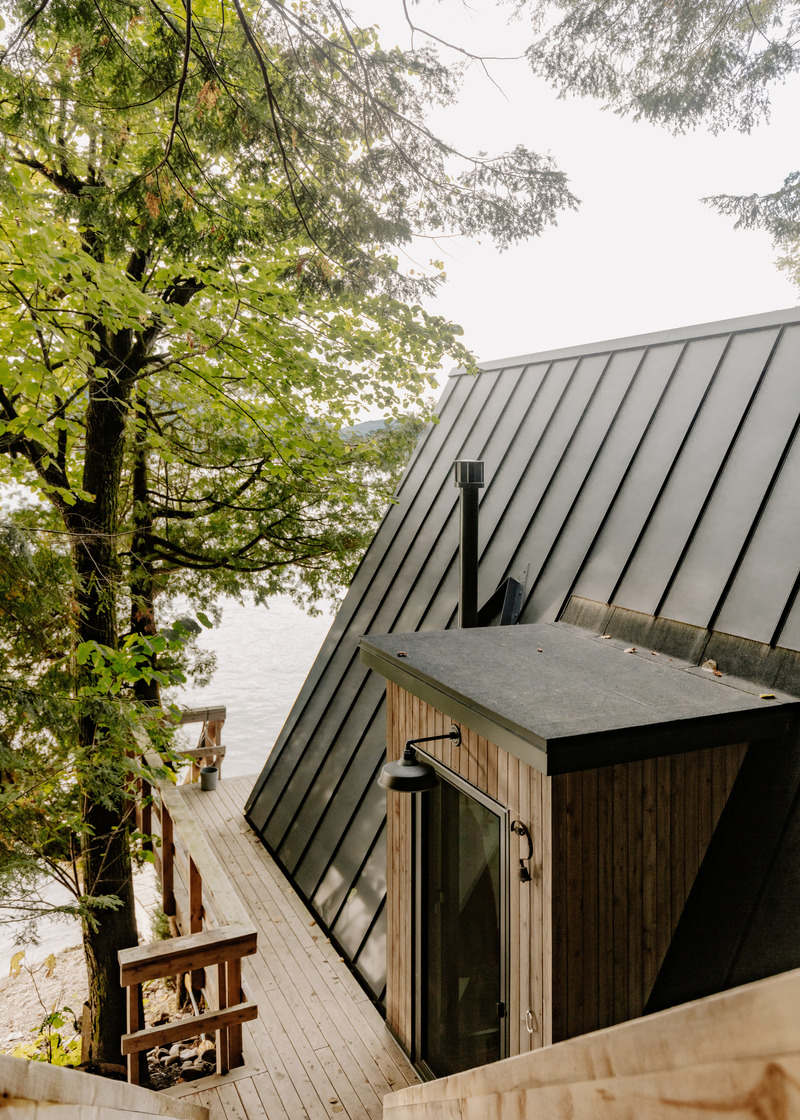 Dossier de presse | 5891-01 - Communiqué de presse | Chalet_A - Matière Première Architecture - Architecture résidentielle - Crédit photo : Ian Balmorel