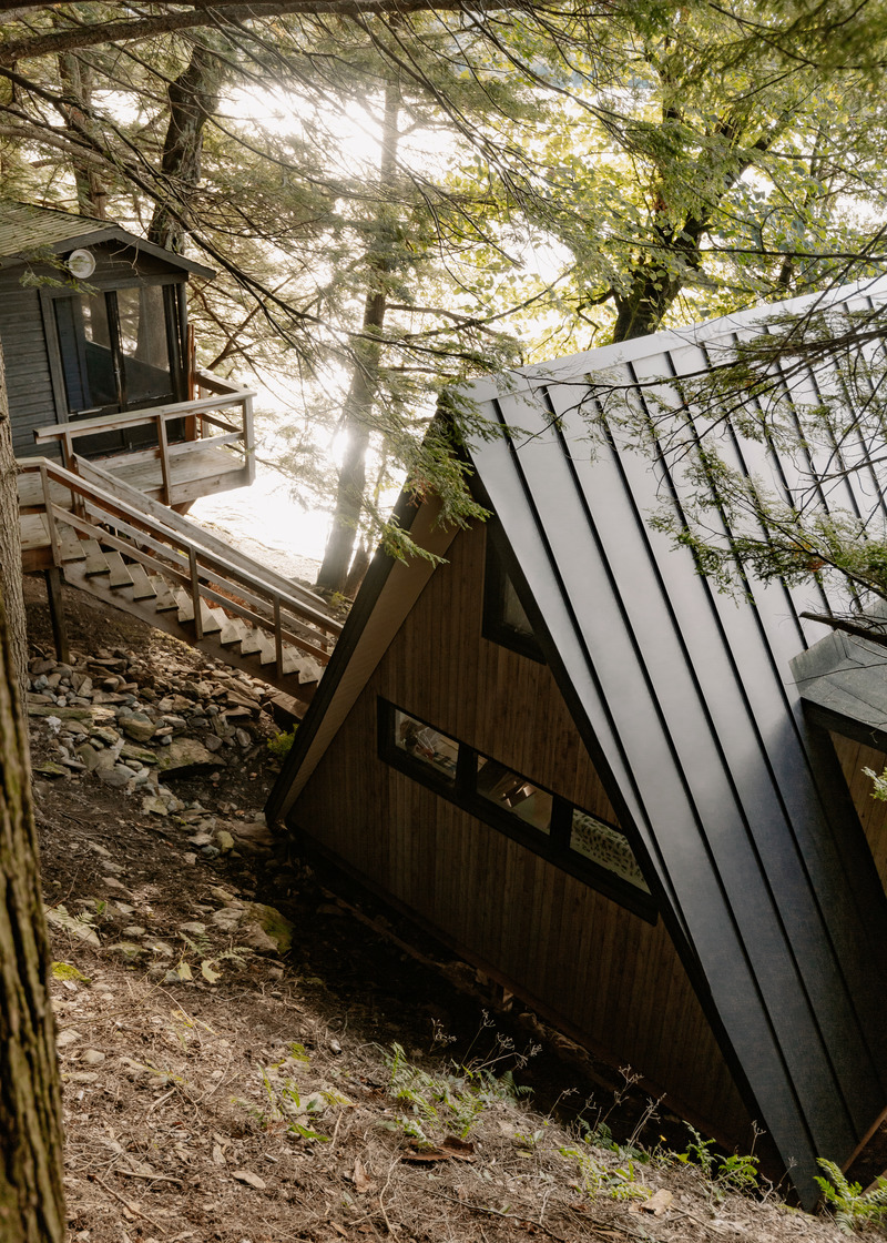 Dossier de presse | 5891-01 - Communiqué de presse | Chalet_A - Matière Première Architecture - Architecture résidentielle - Crédit photo : Ian Balmorel