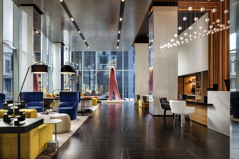 Dossier de presse | 865-58 - Communiqué de presse | Lemay + Escobar devient Lemay_id - Lemay_id - Design d’intérieur résidentiel - Hotel Humaniti - Crédit photo : Brandon Barré