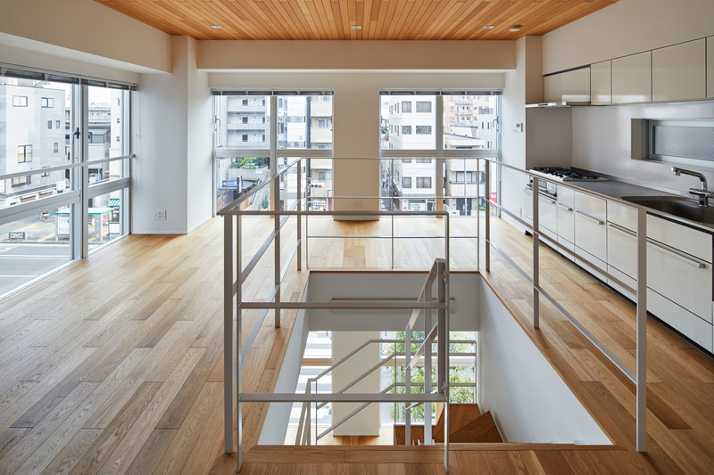 Dossier de presse | 6591-01 - Communiqué de presse | KIBA Tokyo Residence - SAKAE Architects & Engineers - Architecture résidentielle -  4FL: Type B (Housing for couples)  - Crédit photo : Koji Fujii