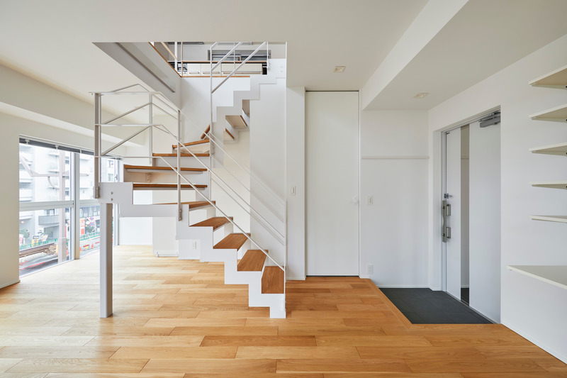 Dossier de presse | 6591-01 - Communiqué de presse | KIBA Tokyo Residence - SAKAE Architects & Engineers - Architecture résidentielle -  3FL: Type B (Housing for couples)  - Crédit photo : Koji Fujii