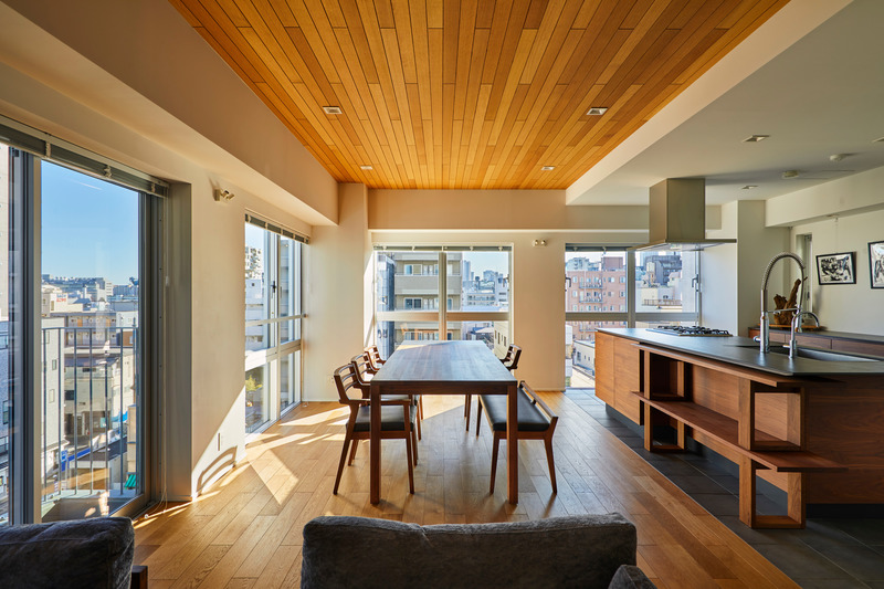 Dossier de presse | 6591-01 - Communiqué de presse | KIBA Tokyo Residence - SAKAE Architects & Engineers - Architecture résidentielle -  6FL: Type C (Accommodations for families with children)  - Crédit photo : Koji Fujii