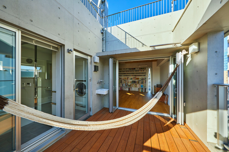 Dossier de presse | 6591-01 - Communiqué de presse | KIBA Tokyo Residence - SAKAE Architects & Engineers - Architecture résidentielle -  7FL: Type C (Accommodations for families with children)  - Crédit photo : Koji Fujii