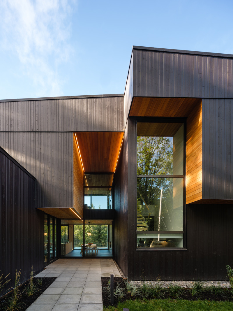 Press kit | 880-18 - Press release | The Break Residence - MU Architecture - Residential Architecture - Photo credit: Ulysse Lemerise Bouchard