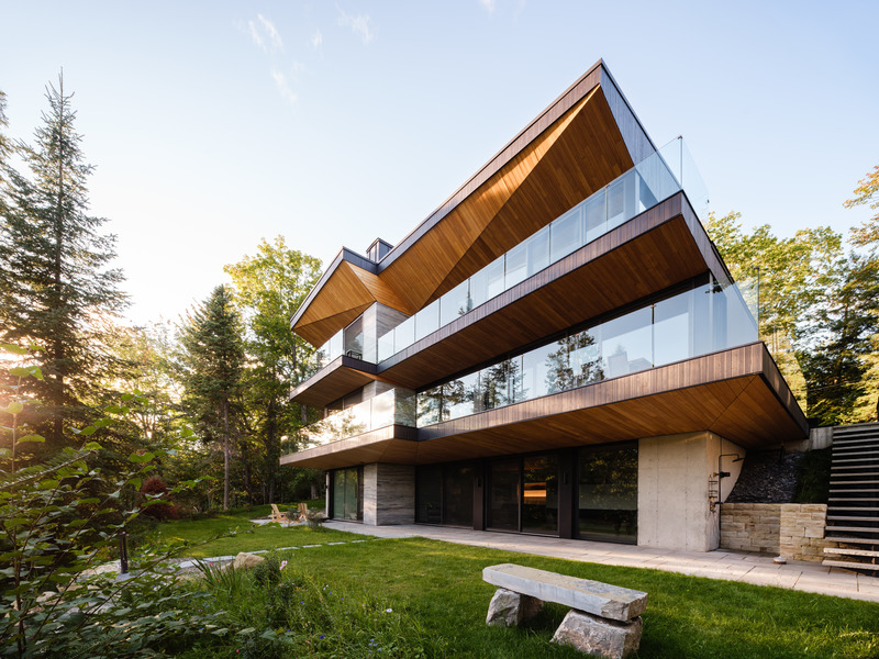 Press kit | 880-18 - Press release | The Break Residence - MU Architecture - Residential Architecture - Photo credit: Ulysse Lemerise Bouchard