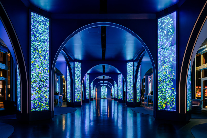 Press kit | 1089-09 - Press release | Moment Factory and Schroders Reimagine Hospitality with the Grand Magic Hotel - Moment Factory - Multimedia Design - Photo credit: Moment Factory<br><br style=""><span class=""></span><br style="">