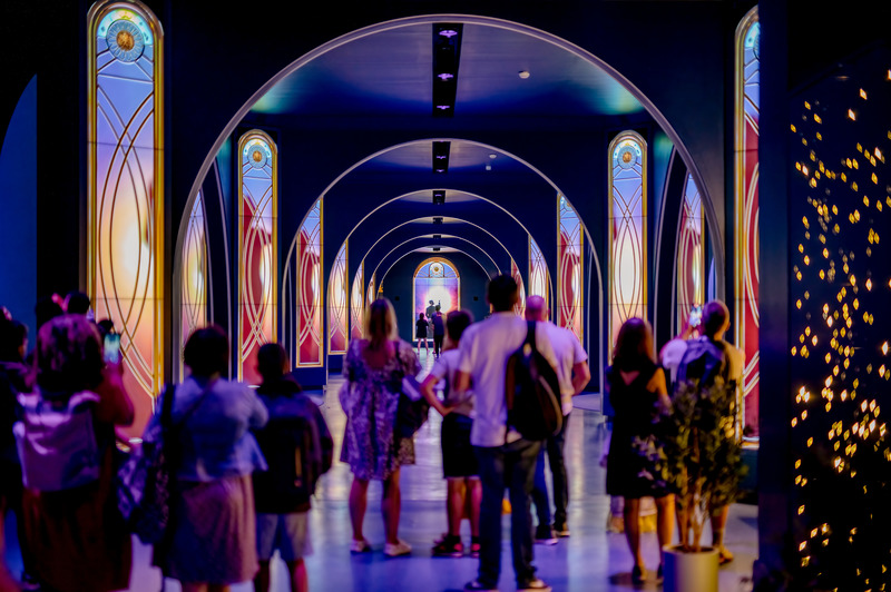 Press kit | 1089-09 - Press release | Moment Factory and Schroders Reimagine Hospitality with the Grand Magic Hotel - Moment Factory - Multimedia Design - Photo credit:  Moment Factory<br> 