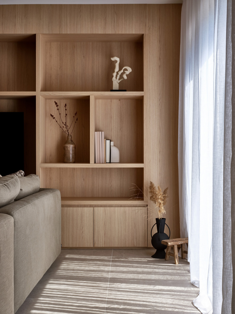 Press kit | 3491-01 - Press release | Harty House - Atelier SUN - Residential Interior Design - Living room - Photo credit: Joel Esposito