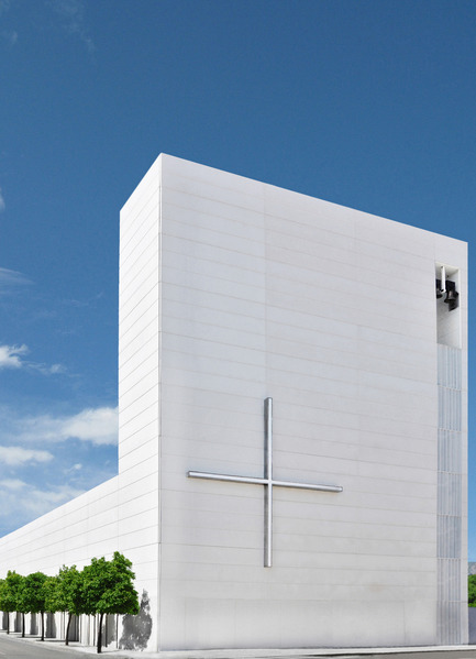 Dossier de presse | 966-01 - Communiqué de presse | Parish Church of Solace, Cordoba - Vicens + Ramos - Architecture institutionnelle - Crédit photo : Vicens + Ramos