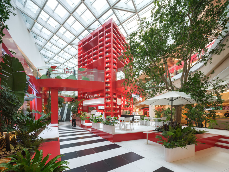 Press kit | 3565-14 - Press release | Qingdao Future City — the Fantastic Jungle - CLOU architects - Commercial Interior Design - Photo credit: Zhu Runzi