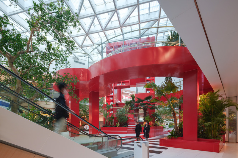 Press kit | 3565-14 - Press release | Qingdao Future City — the Fantastic Jungle - CLOU architects - Commercial Interior Design - Photo credit: Zhu Runzi