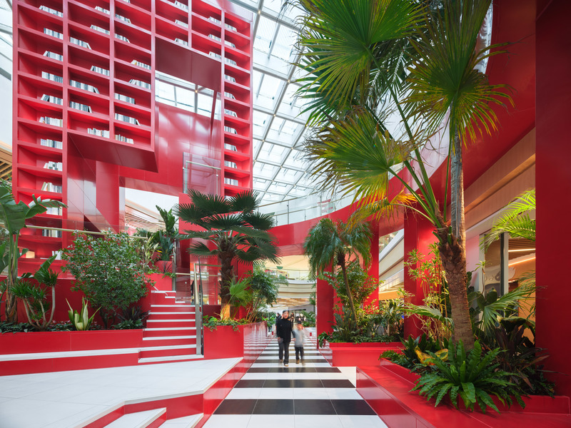 Press kit | 3565-14 - Press release | Qingdao Future City — the Fantastic Jungle - CLOU architects - Commercial Interior Design - Photo credit: Zhu Runzi