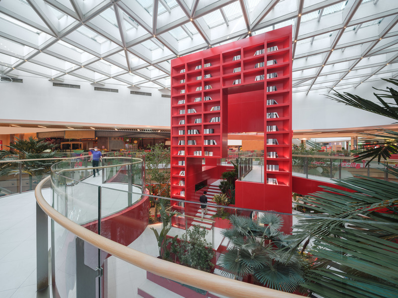 Press kit | 3565-14 - Press release | Qingdao Future City — the Fantastic Jungle - CLOU architects - Commercial Interior Design - Photo credit: Zhu Runzi