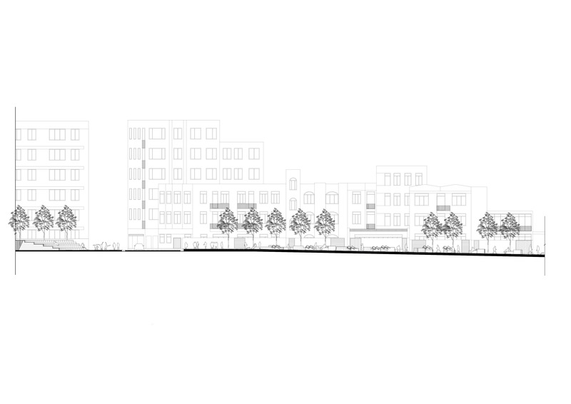 Dossier de presse | 1977-01 - Communiqué de presse | Tehran Entrance Plaza Station - CAAT Studio-Kamboozia Architecture & Design Studio - Design urbain - Section - Crédit photo : CAATStudio