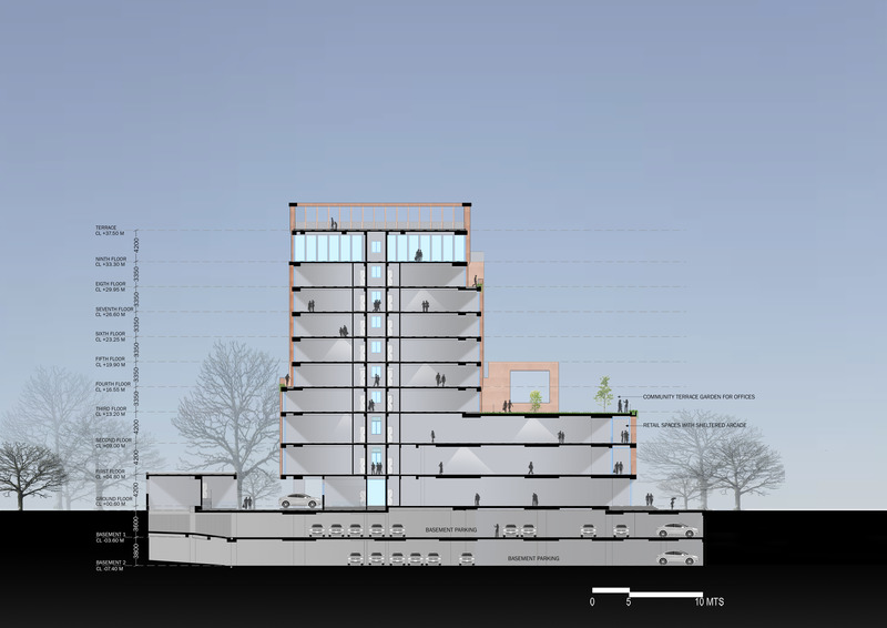 Dossier de presse | 1432-15 - Communiqué de presse | Interstellar - Sanjay Puri Architects - Architecture commerciale - SECTIONS - Crédit photo : SANJAY PURI ARCHITECTS