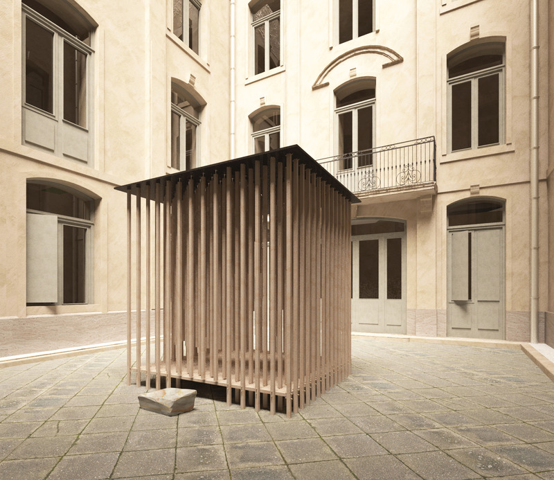 Dossier de presse | 982-53 - Communiqué de presse | Festival des Architectures Vives 2023 : Équipes et Projets - Association Champ Libre - Évènement + Exposition - <p>Pyramis Musicam</p>  <p>Fabricaré : Beraldin Christophe, Torres Martinez Jorge</p> - Crédit photo : Fabricaré