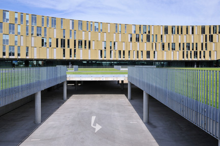 Dossier de presse | 1008-02 - Communiqué de presse | Centre de gestion financière et de vente de la voestalpine Stahl GmbH - Dietmar Feichtinger Architectes - Architecture commerciale - Crédit photo : Josef Pausch