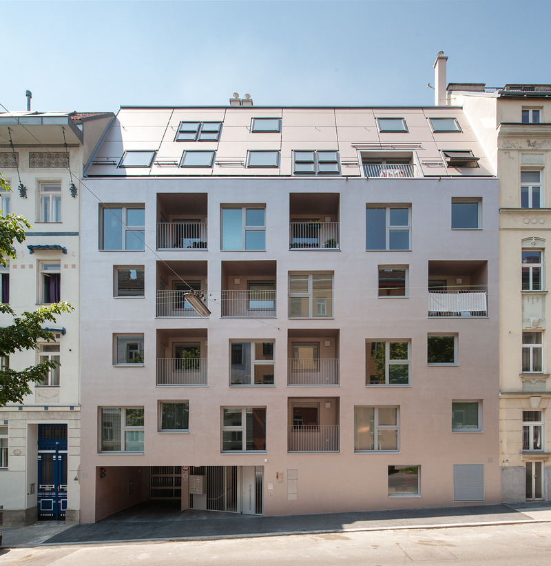 Dossier de presse | 2250-03 - Communiqué de presse | Finalist at A+ Awards 2022's Best Residential Firm - Nerma Linsberger ZT GmbH - Architecture résidentielle - <p>Vienna</p><p>Social Housing</p><p>995 m²</p><p>completed</p><p>2013</p> - Crédit photo : Andreas Buchberger